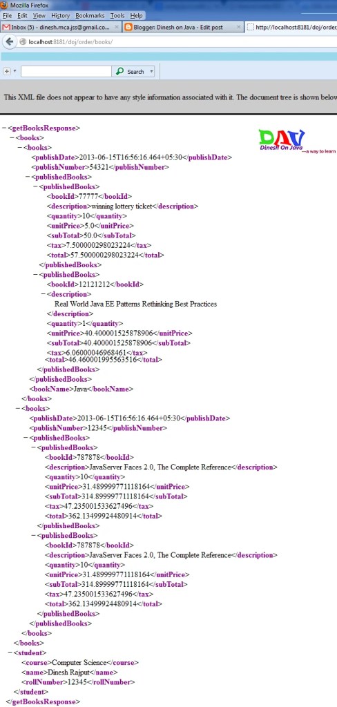 Using JAX-RS and JAXB