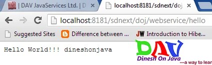 RESTful Web Services with Jersey JAX-RS