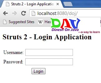 Struts 2 Database Access