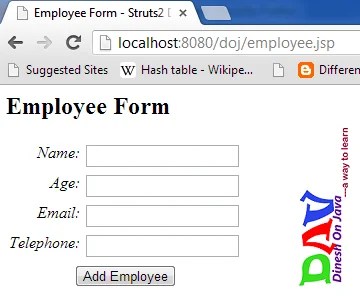 Struts2 Validation