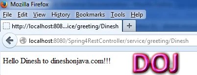 RestController in Spring 4 MVC Framework Example