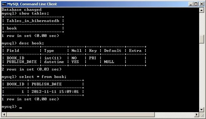 Saving Objects using Hibernate APIs