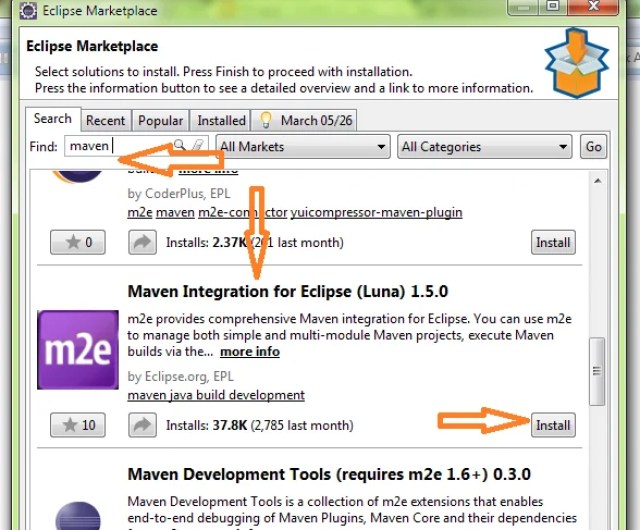 How to configure maven in eclipse