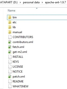 Apache Ant Unzip Folder