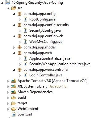 Spring-Security-java-based-configuration-example