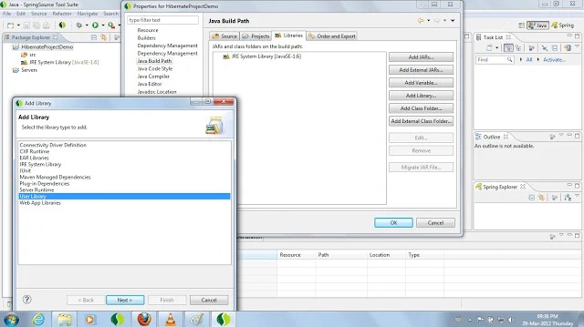 Setting Up Hibernate Eclipse Example
