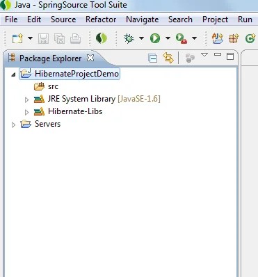 Setting Up Hibernate Example