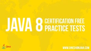 Java 8 Certification Free Practice Tests