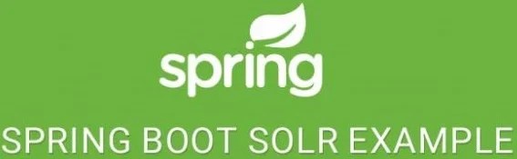Spring Data Solr CRUD Application