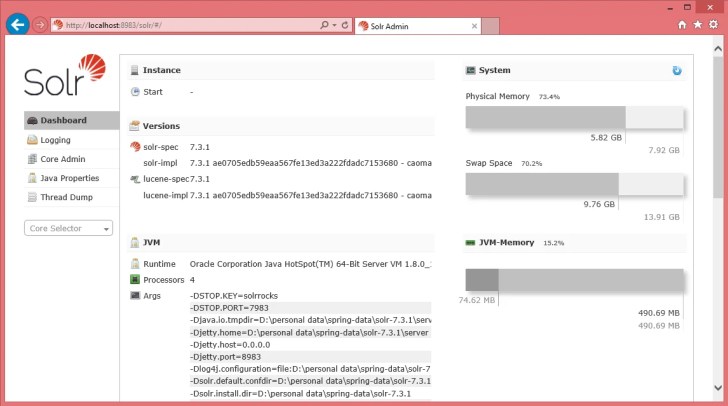 running solr