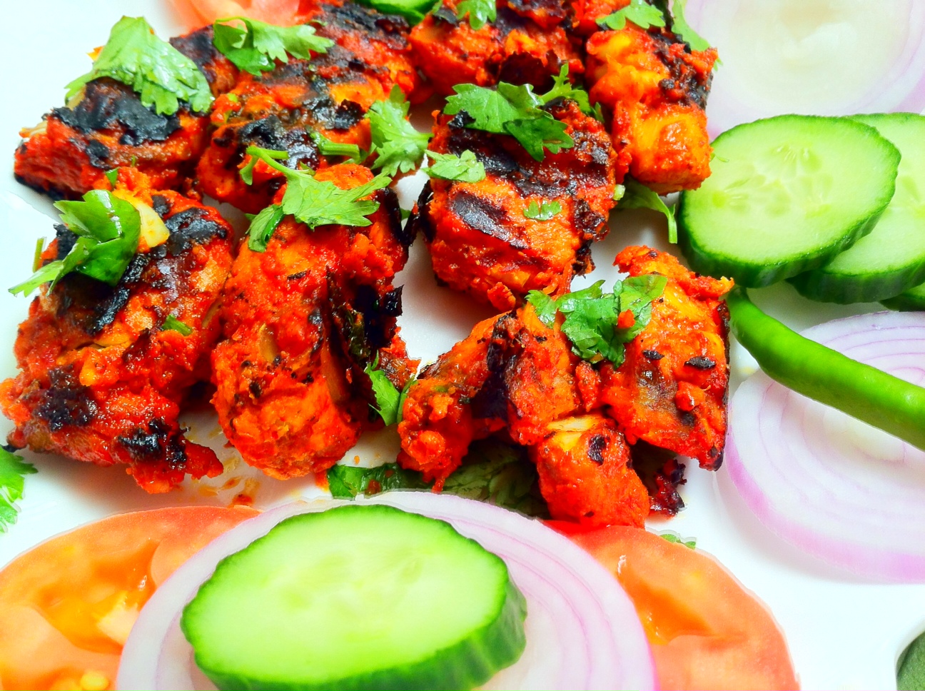 And since they have such mild flavors, they're easy to pair with a variety of sides. Fish Tikka - Boneless Fish Pieces in Grill Oven - Spicy fish recipe