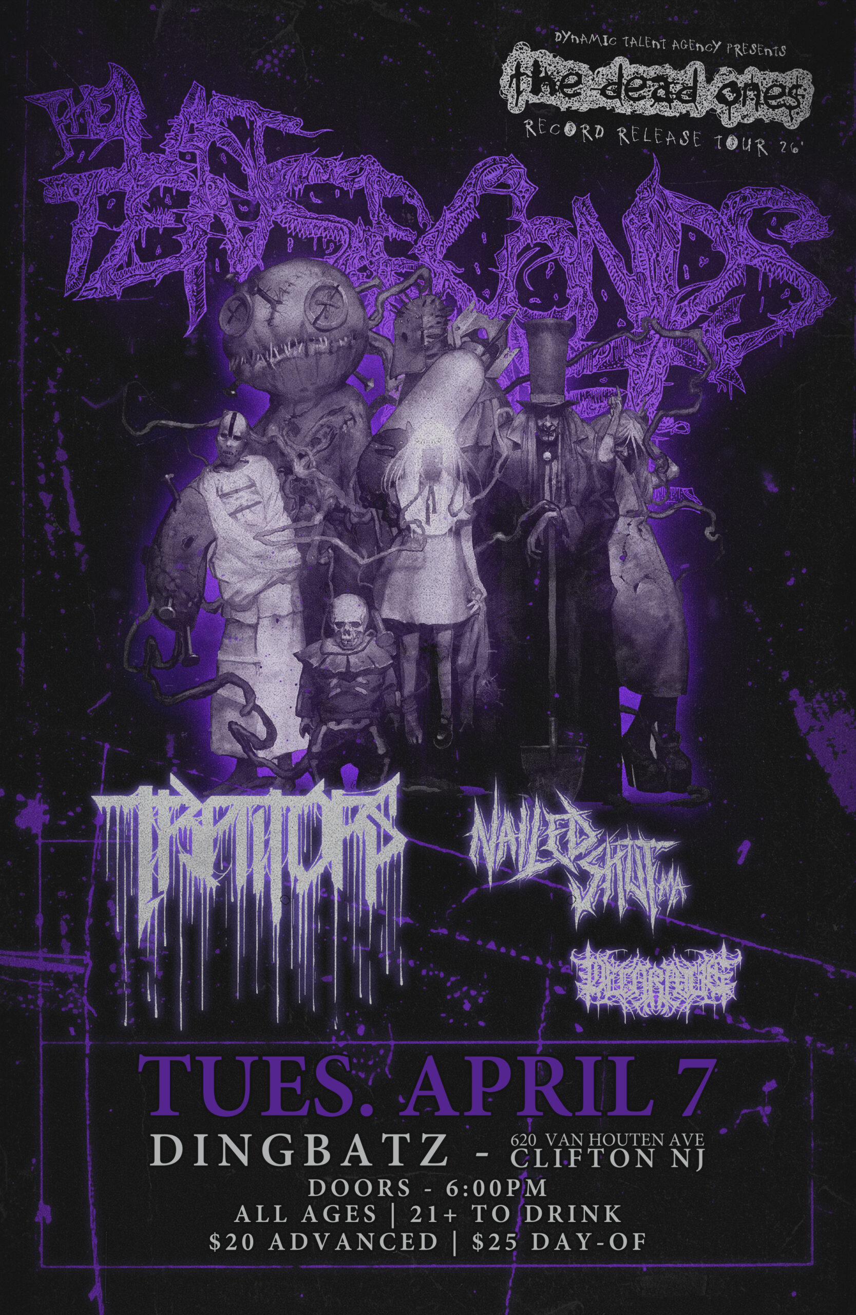 The Last Ten Seconds of Life / Traitors / Nailed Shut MA