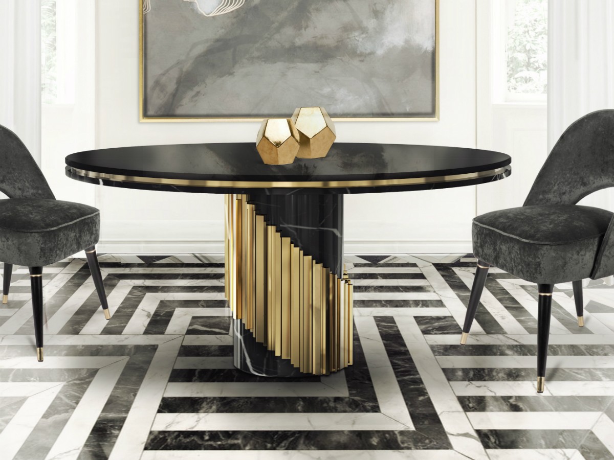 Dining Room Decor Ideas Modern Classic Dining Tables Covet House Blog