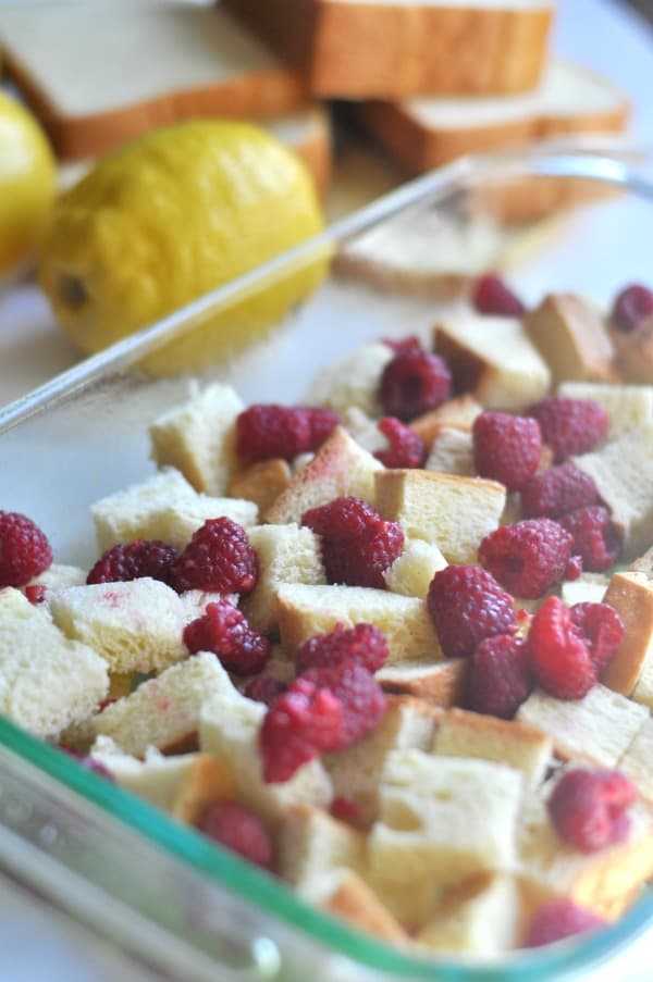 Baked Lemon Raspberry French Toast - Landscape Wallpaper Collection - High Resolution Quality