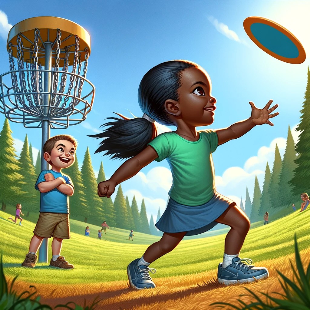 Disc Golf Variations for Young Children