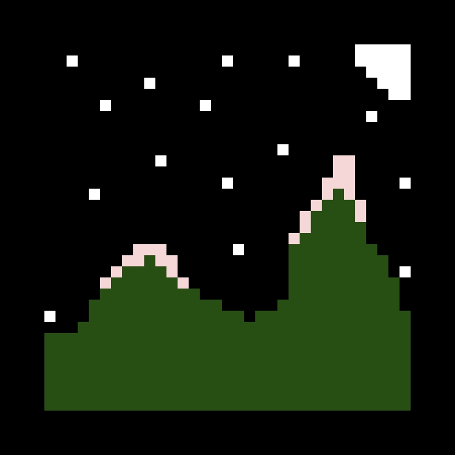 The Process Pixel Art - Best Mountain Designs in Ultra HD