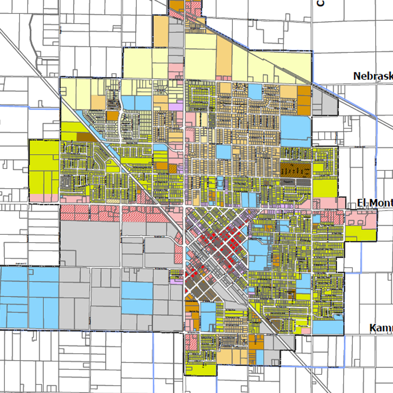 Planning Division Zone Map 