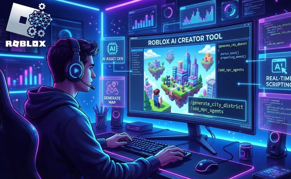Roblox Hadirkan Fitur AI Creator Tool Bikin Map Kini Hanya Perlu Roblox 