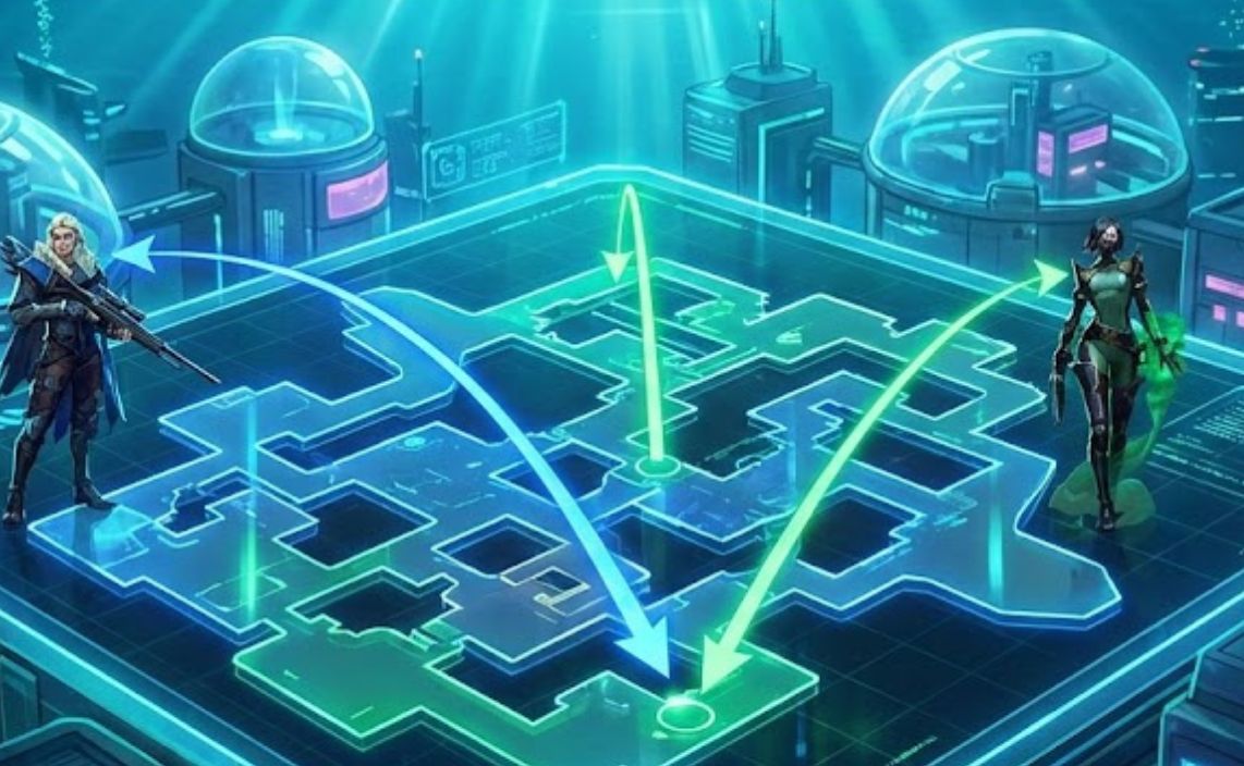 Guide Map Pearl Valorant 2026 Lineup Sova Dan Viper Terbaru Setelah Rework Valorant 