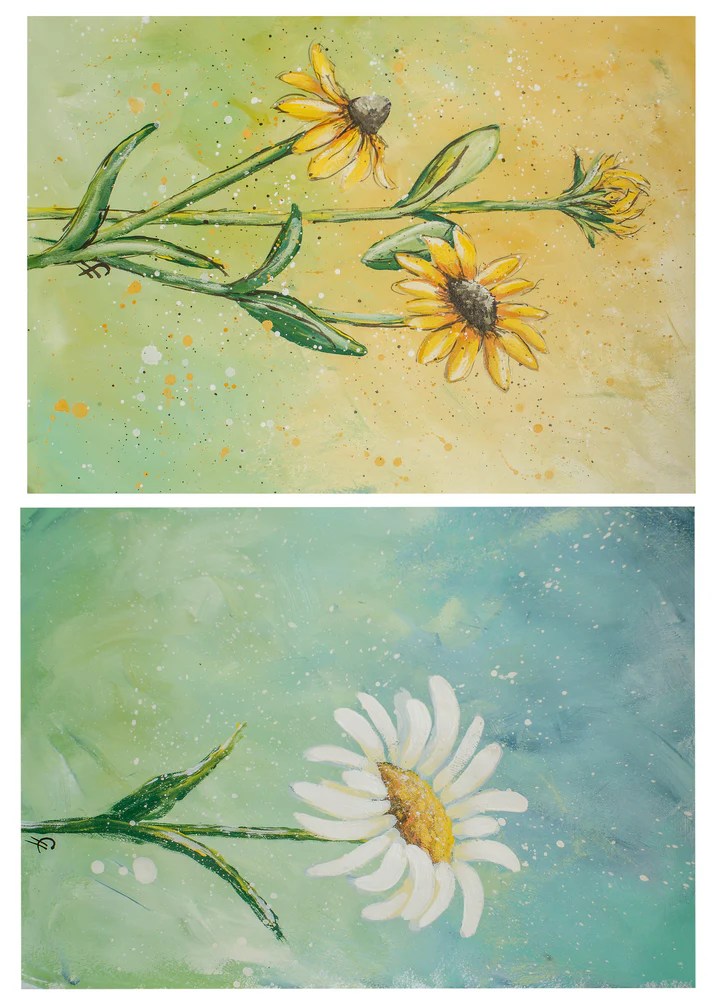 Showoff & Whoops A Daisy 5x7