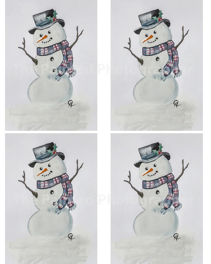 Snowyman 3.5 x 5