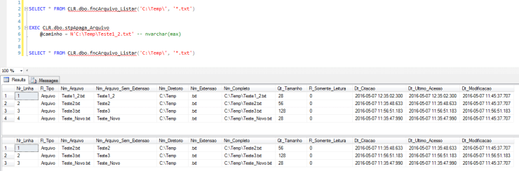 SQL Server - How to delete a file with CLR
