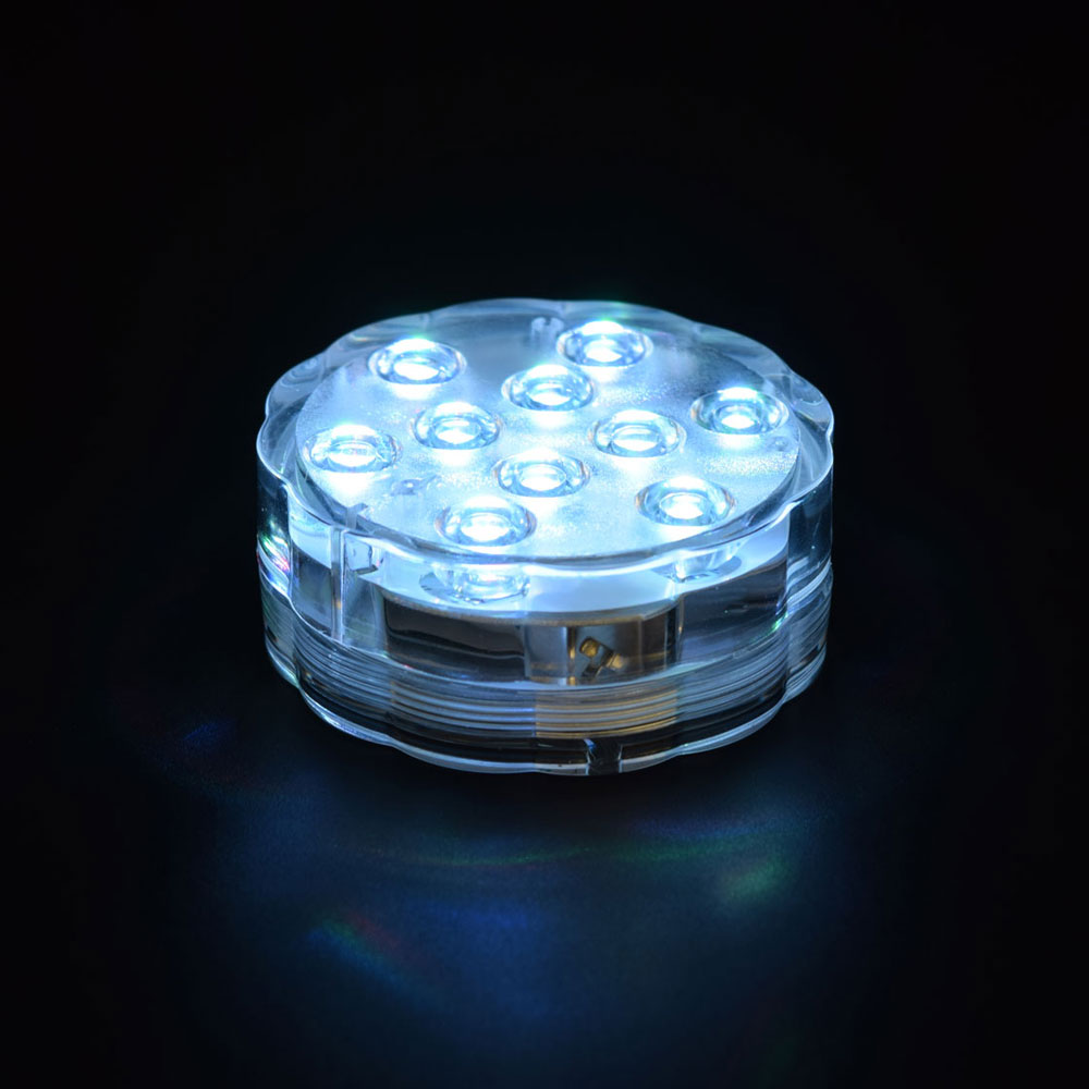 LED BASE RGBR – IPX8準拠 防水 16色RGB LEDライト台座