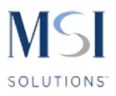 MSI Solutions logo