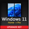 Windows 11 Home to Pro Upgrade Key for 1-PC