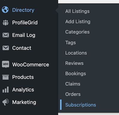 Managing Orders And Subscriptions Directories Pro Documentation - Minimal Photo Collection - 8K Quality