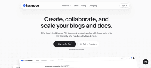 Hashnode.com - Inteligencia Artificial (IA) - directorioia.net