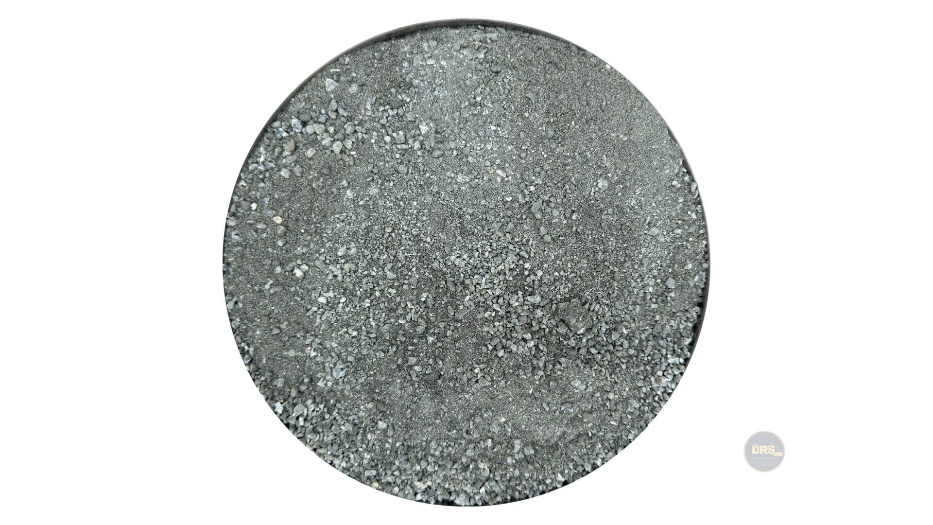 DG - Silver Ridge spread evenly in a circular container.