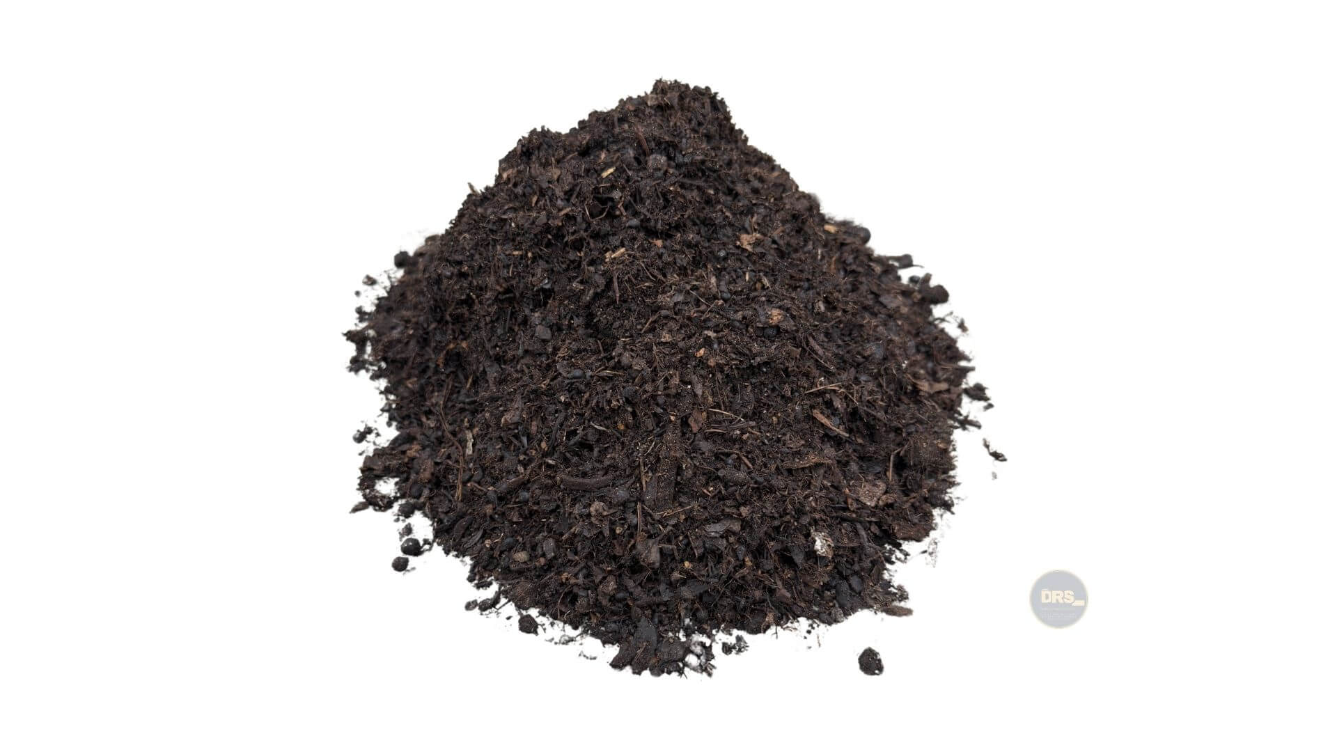 Pile of nutrient-rich Organic Compost, finely screened for quality use.