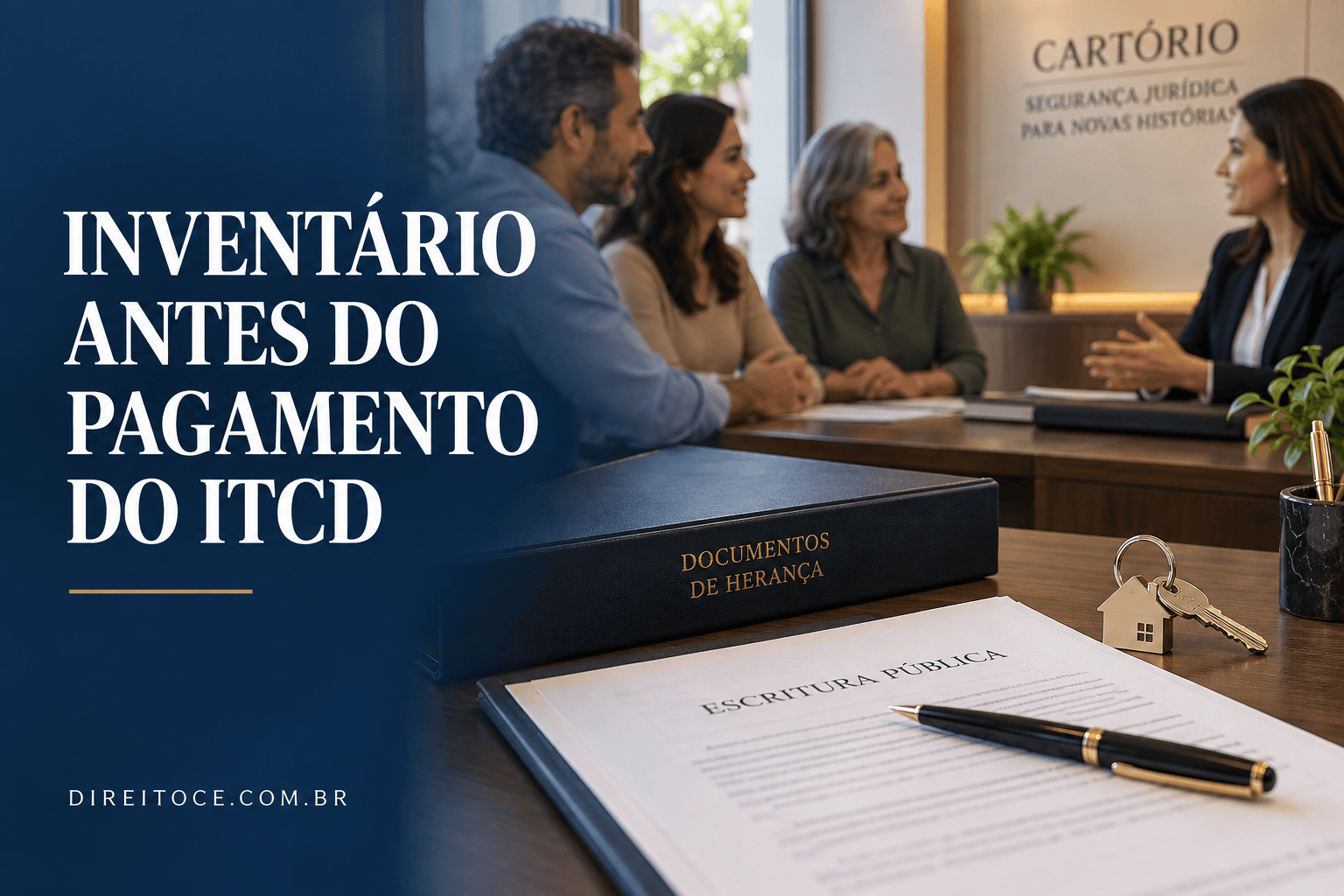 Inventário antes do Pagamento do ITCD
