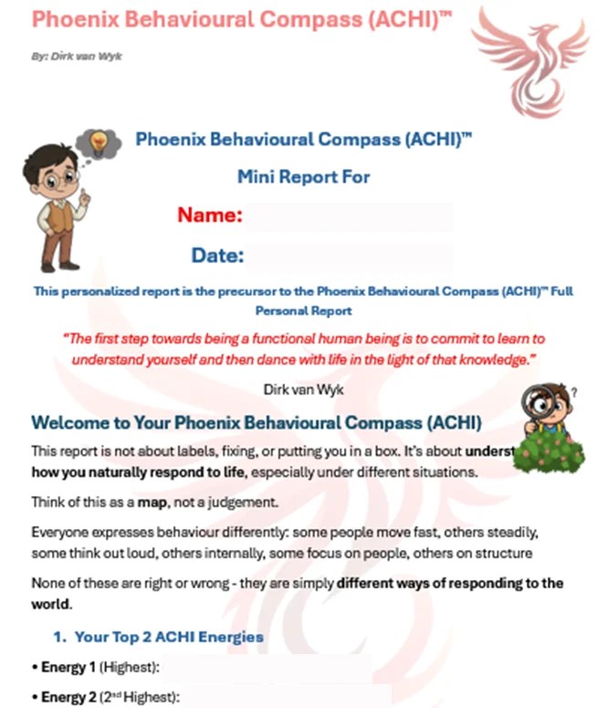 Phoenix Behavioural Compass (ACHI)™ Mini Profile