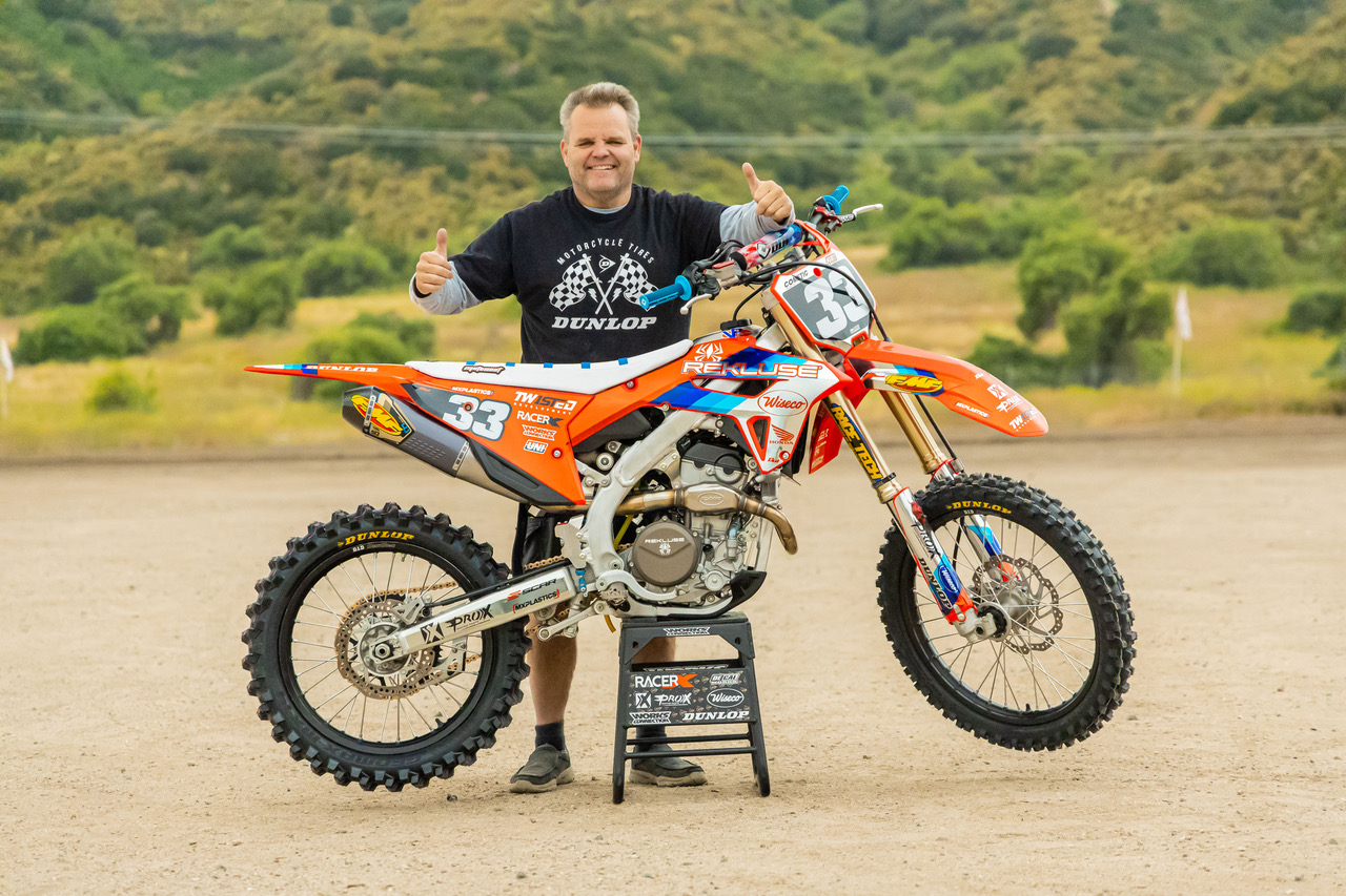 Honda crf250r racer x dbtv build
