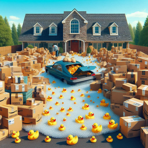 Amazon’s Accidental Billionaire: Local Man Drowns in Mystery Packages