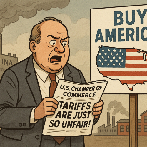 The Chamber of Whiners: A Tale of Tariff Tantrums and American Irony