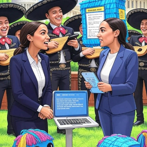 AOC Declares National Spanish-Learning Holiday After Fan’s Linguistic Ambitions