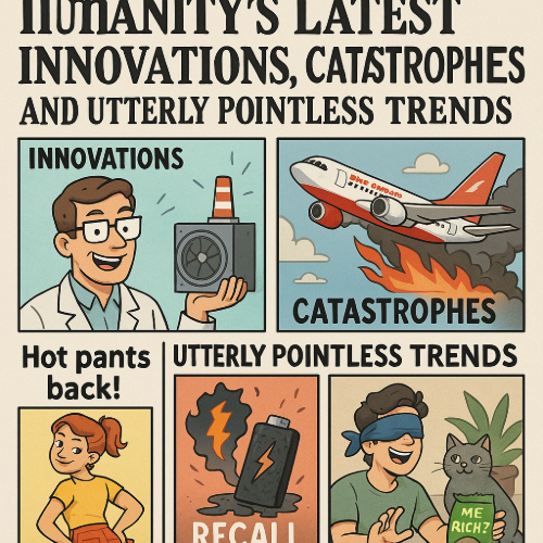 June 2025: Humanity’s Latest Innovations, Catastrophes, and Utterly Pointless Trends