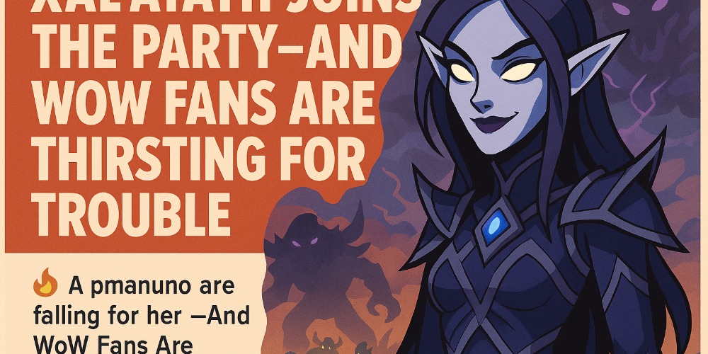 Xal’atath Joins the Party—And WoW Fans Are Thirsting for Trouble