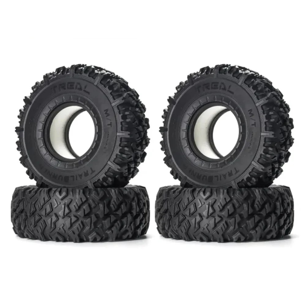 Treal Hobby Trailburner 1.9" Rubber Rock Crawler Tires (4pcs)