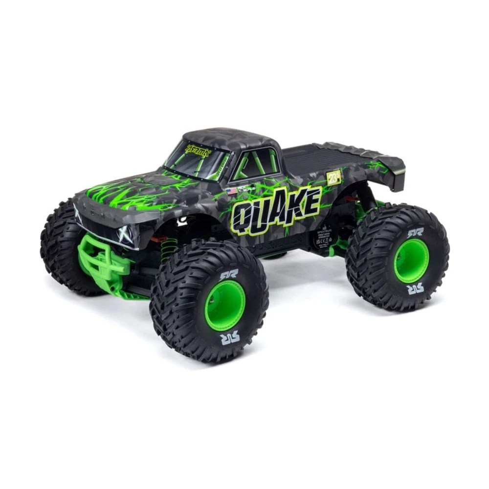 Arrma Quake 223s 1/10 Scale RTR Brushless Monster Truck (Green)