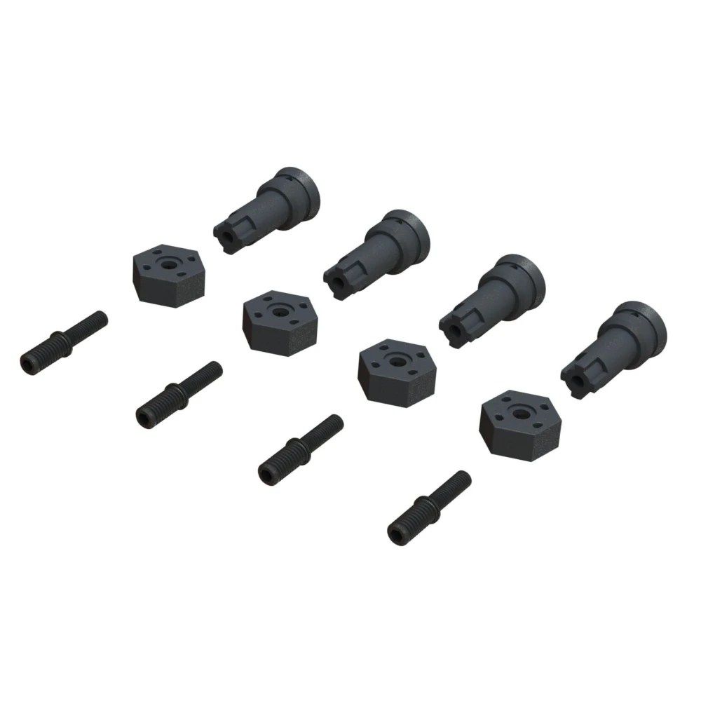 Arrma Typhon/Granite Grom Wheel Axle/Hub Set (ARA311178)