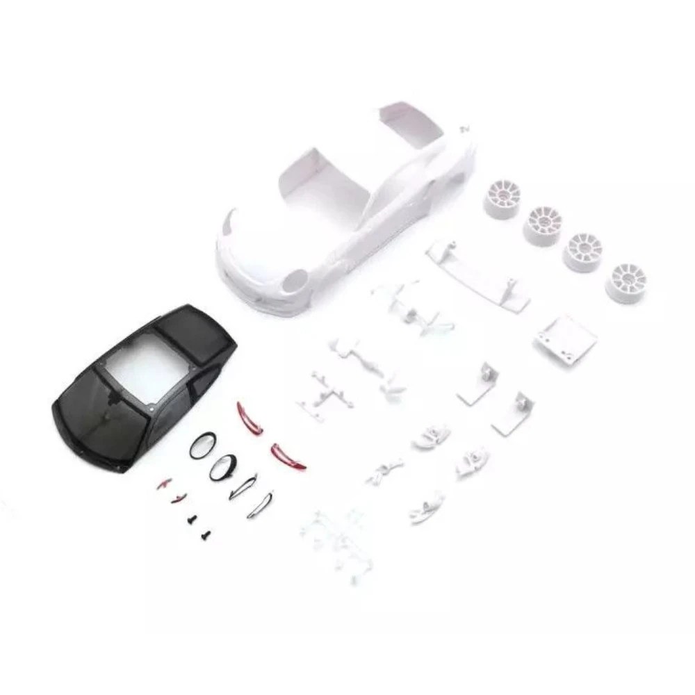 Kyosho Mini-Z Porsche 911 GT3 RS White Body Set w/ Rims