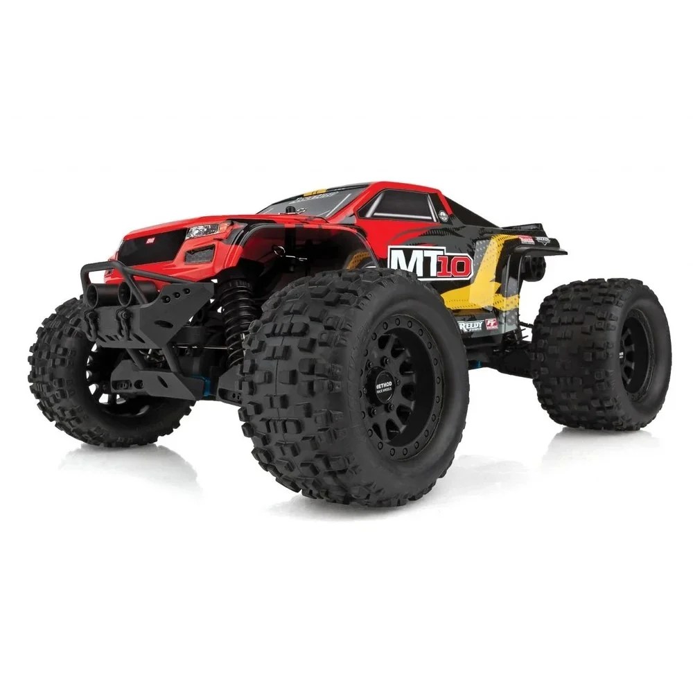 Team Associated RIVAL MT10 V2 1/10 Scale RTR Electric Brushless 4WD Monster Truck (Red)