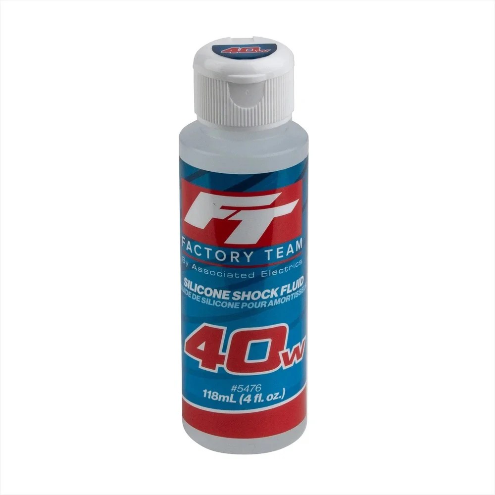 Team Associated Silicone Shock Fluid 40wt (500 cSt) 4oz (ASC5476)