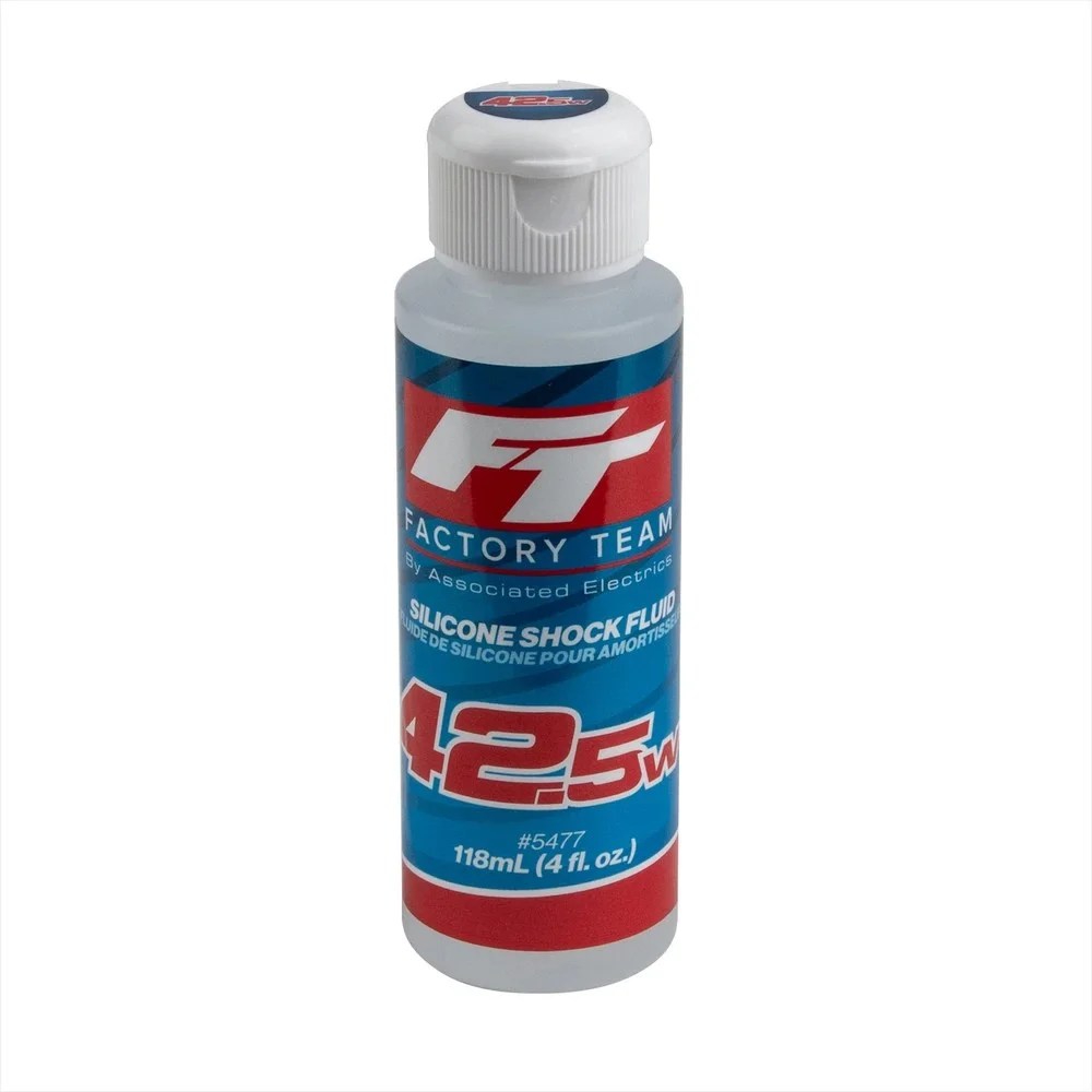 Team Associated Silicone Shock Fluid 42.5wt (538 cSt) 4oz (ASC5477)
