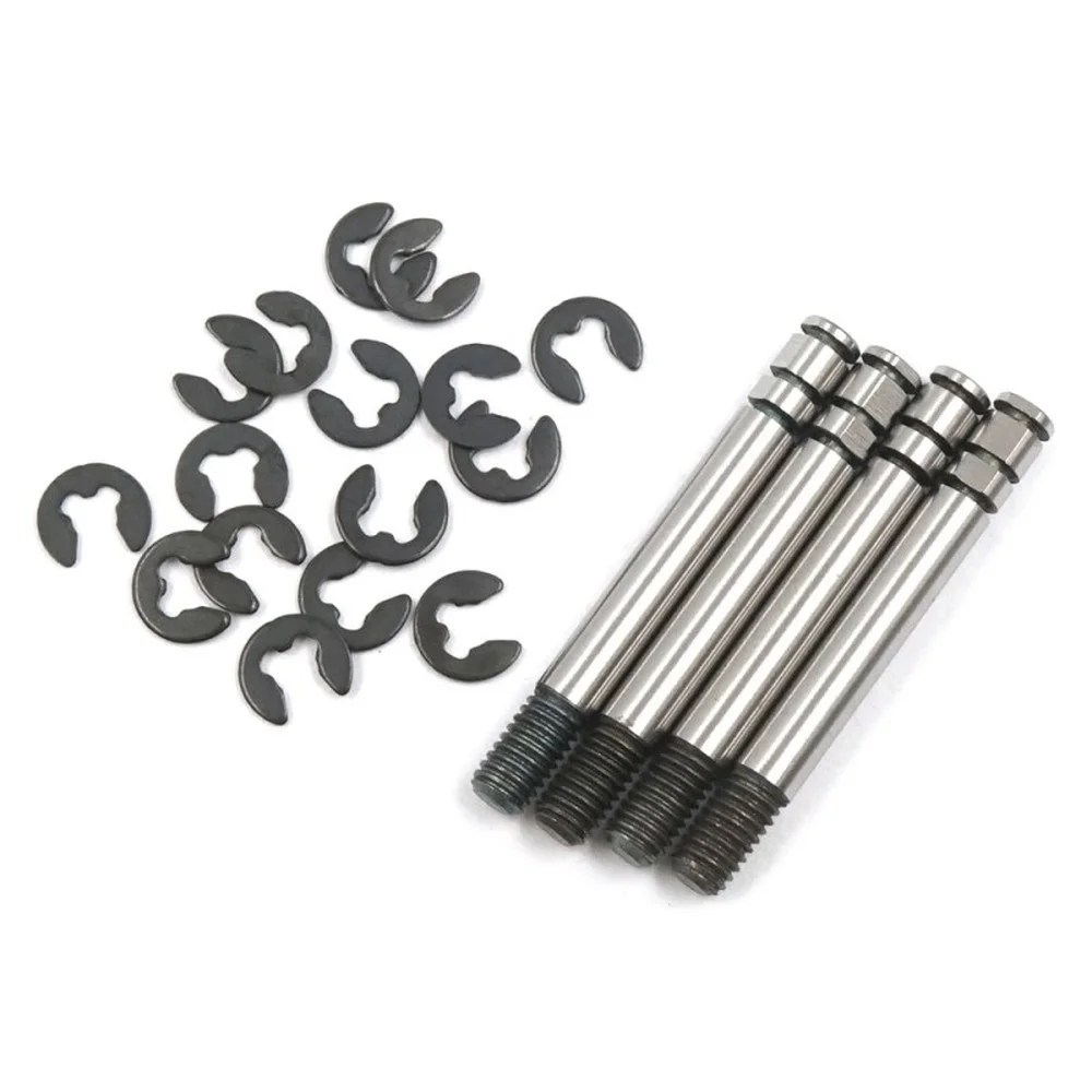 Yeah Racing Damper Shaft 4 pcs For QUTUS D-Bore 50mm Damper (DBB-004)