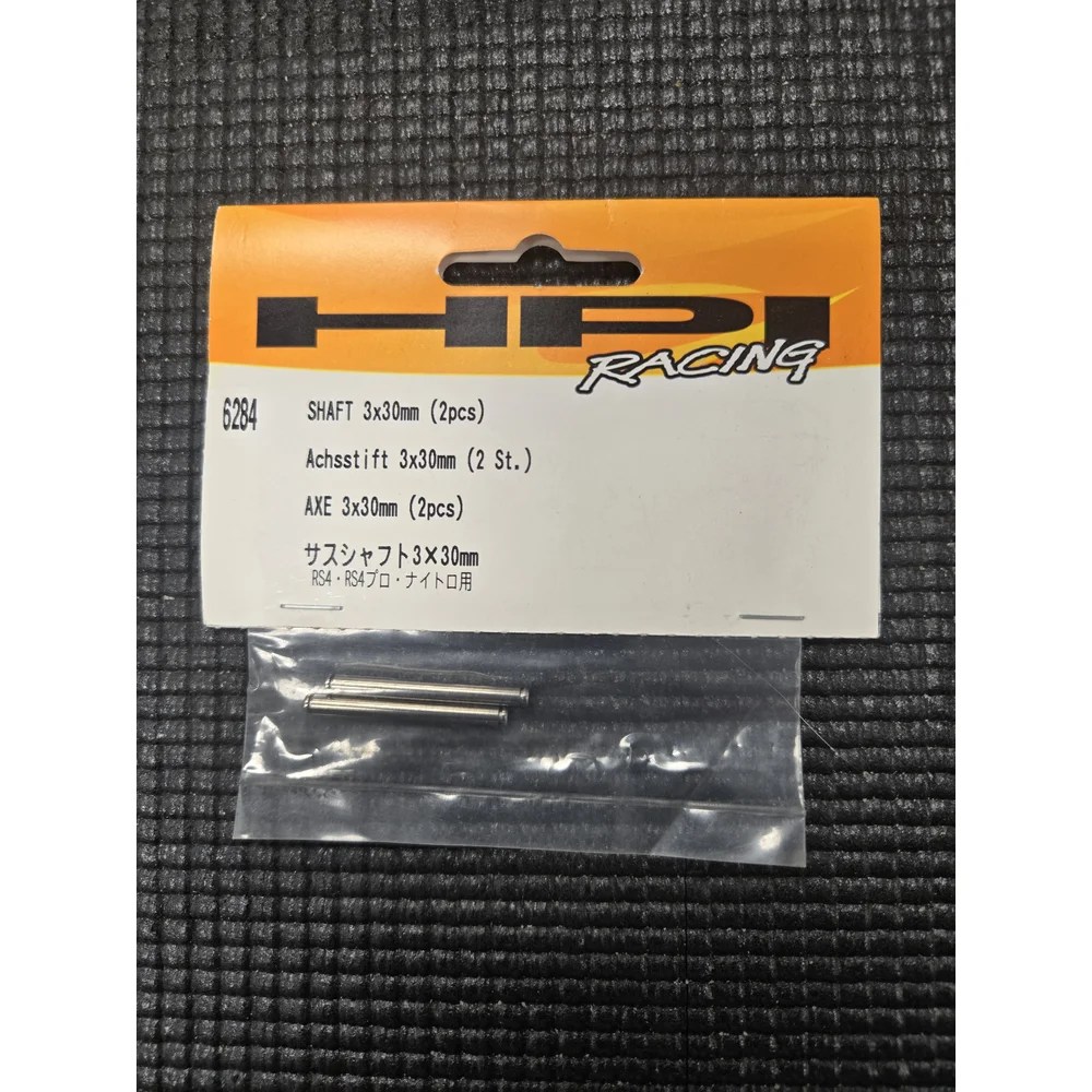 HPI Nitro RS4/Rush Suspension Arm Shaft 3x30mm (2pcs)